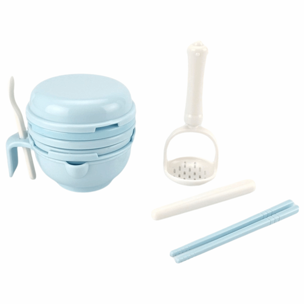 Baby Food Grater - Solid color Baby Food Grinding Bowl
