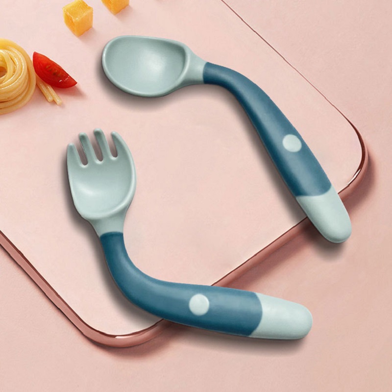 Baby Food Eating - Bendable Silicone Spoon for Babies BPA