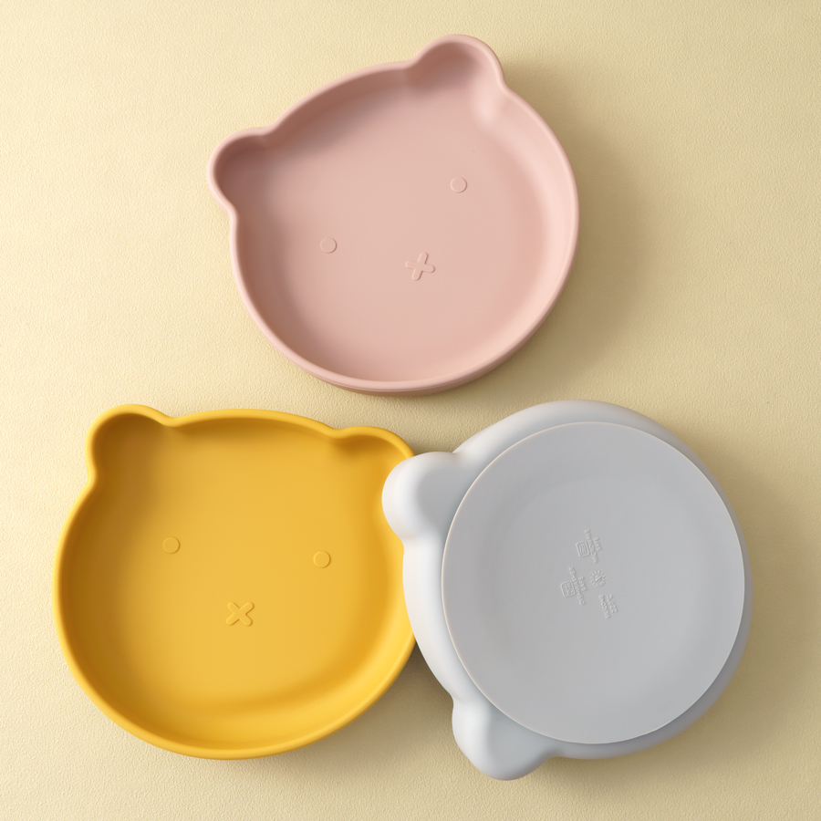 Baby Food Eating - 1PC Silicone Baby Dishes Suction Dining