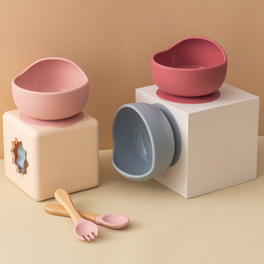 3PCS Baby Silicone Dinner Set  - Baby Food Dinner review and price