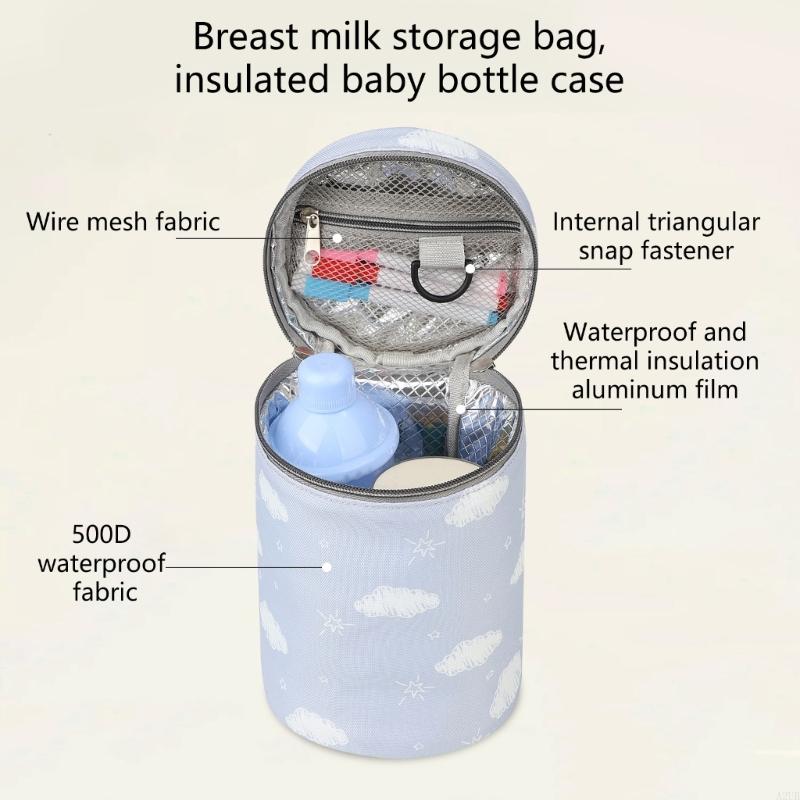 Insulated Baby Bottle Bag With - Baby Food With Fiber review and price