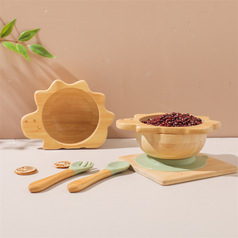 Baby Wooden Tableware Set Dino - Baby Food Menu review and price