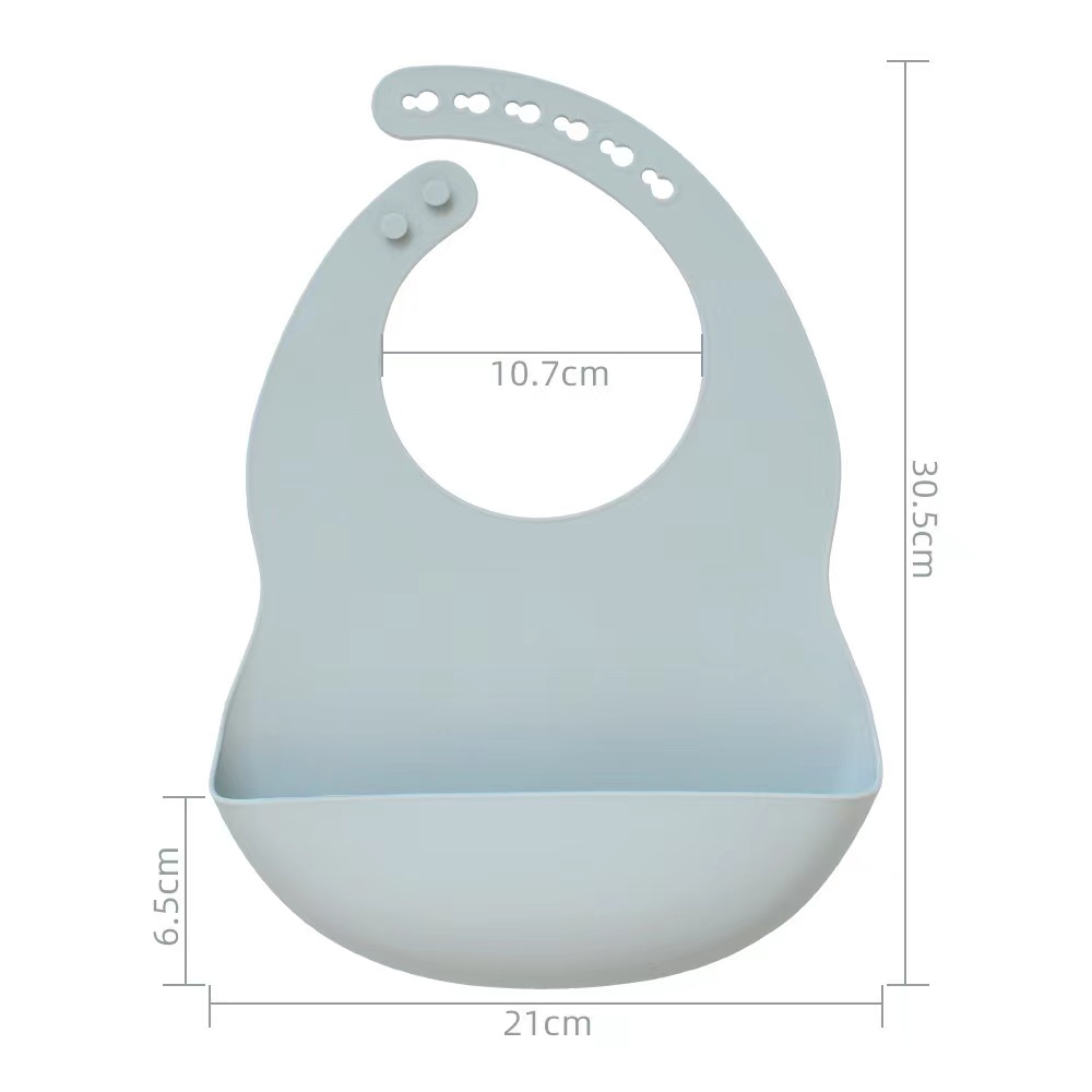 Baby Silicone Tray Bib Waterpr - Baby Food Eating review and price