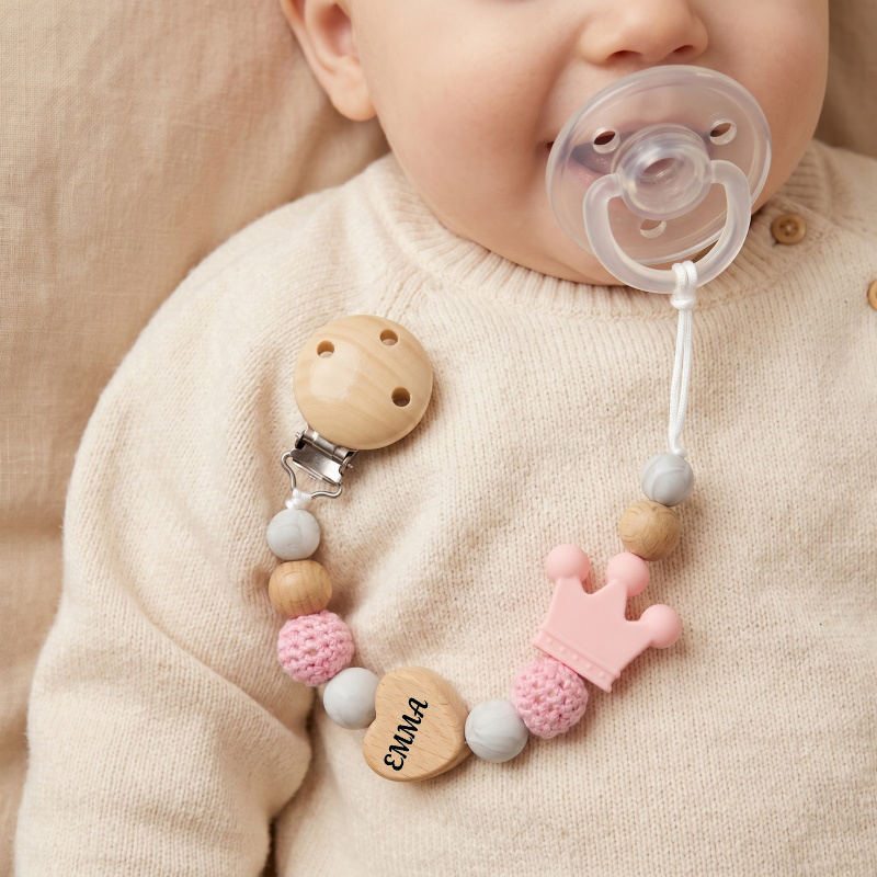 Personalized Baby Pacifier Cli - Baby Food Name review and price