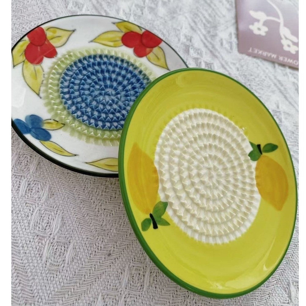 Round Plate Ceramic Ginger Gra - Baby Food Grater review and price