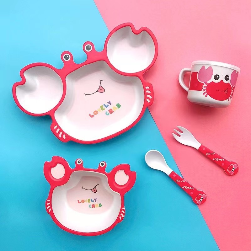 Cartoon cute bamboo fiber chil - Baby Food With Fiber review and price