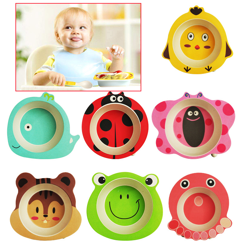 Bamboo Fiber Food Plates For C - Baby Food With Fiber review and price