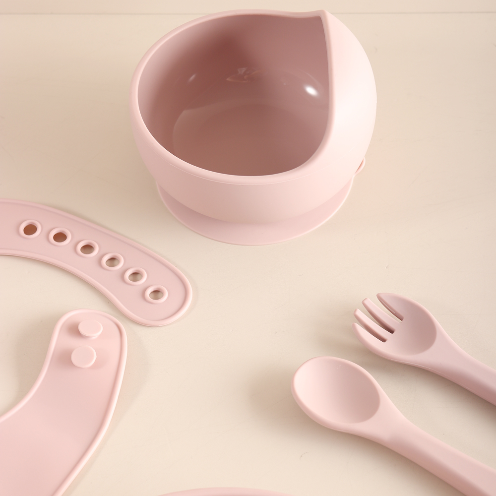 5pcs Bunny Baby Utensils Set,  - Baby Food Utensils Set review and price