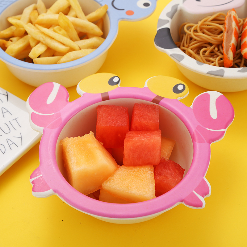 Cartoon Baby Feeding Bowl Bamb - Baby Food With Fiber review and price
