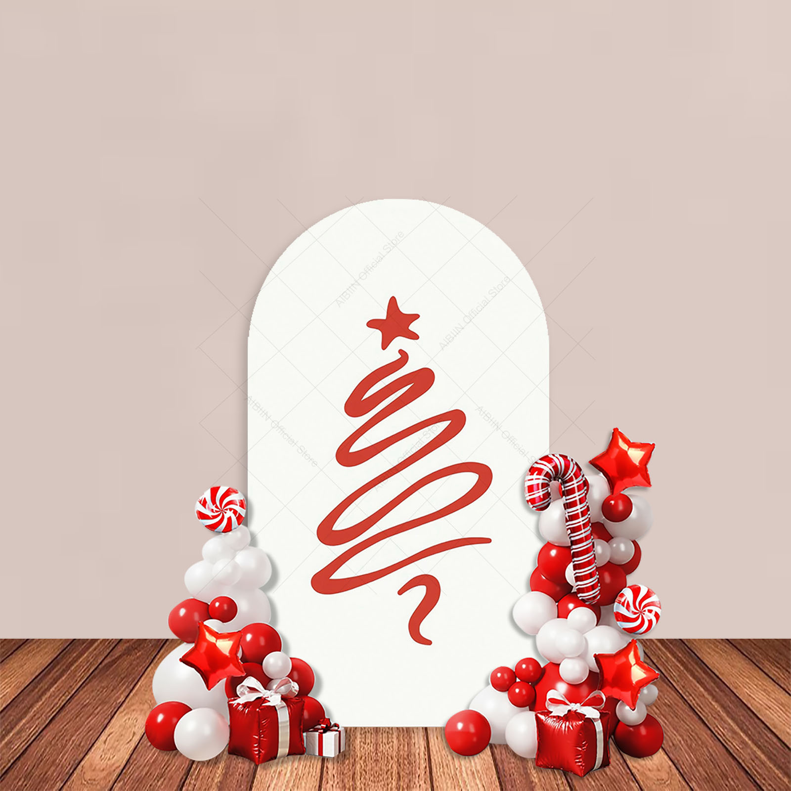 Cherry Bow Merry Christmas Arc - Baby Xmas Food review and price