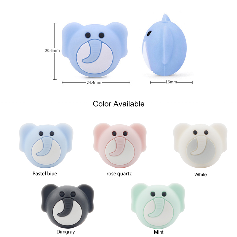 LOFCA 10pcs Leaf Silicone Bead - Baby Food Name review and price