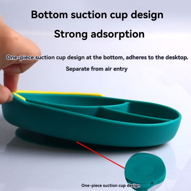 Cute Silicone Dinosaur Plate C - Baby Food Eating review and price