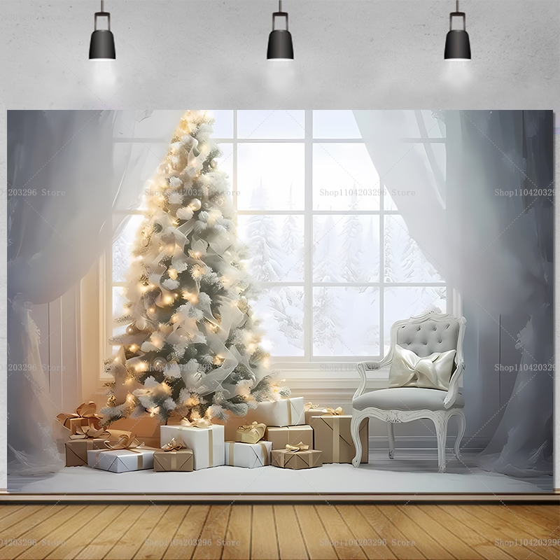White Merry Christmas Backdrop - Baby Xmas Food review and price