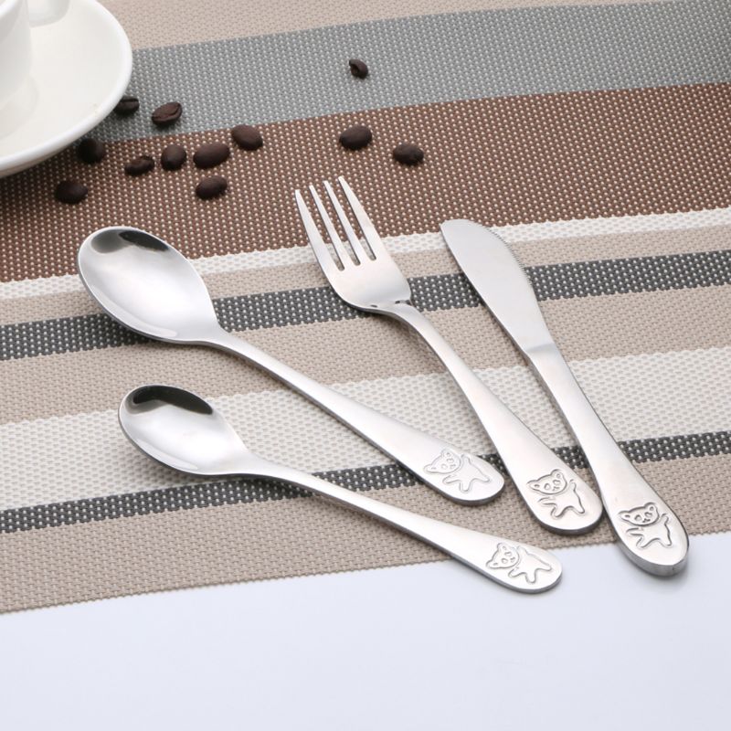 4 Pcs/set Baby Teaspoon Spoon  - Baby Food Utensils Set review and price