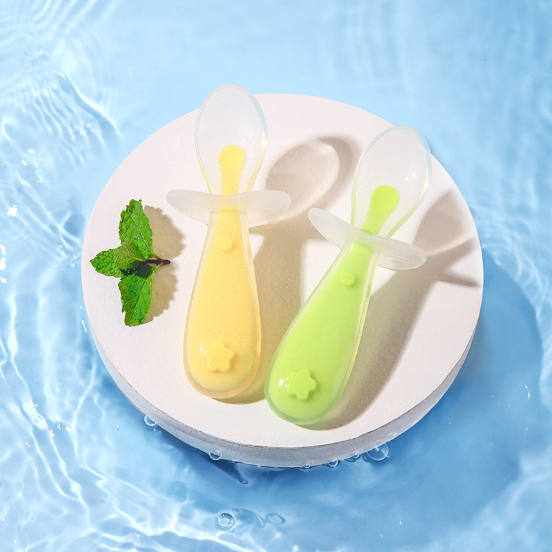 Baby Silicone Spoon, Baby Rice - Baby Food Feeder review and price