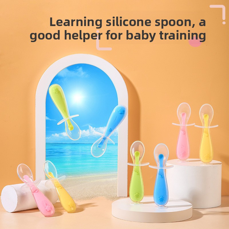 Baby Silicone Spoon, Baby Rice - Baby Food Feeder review and price
