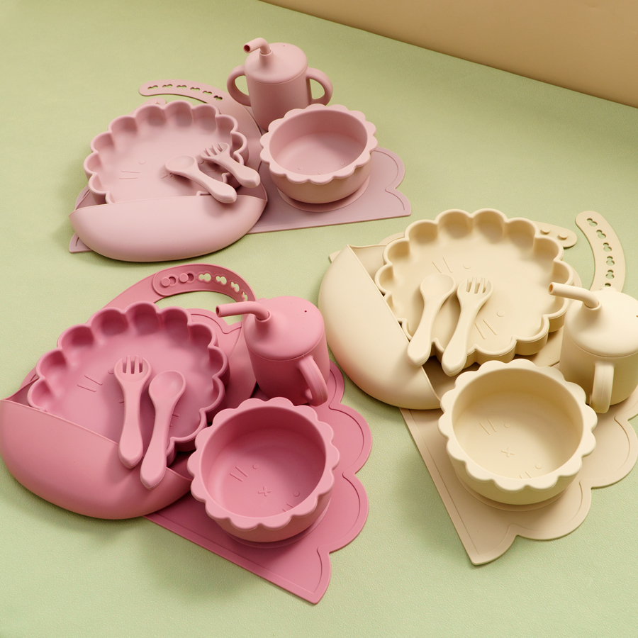 7PCS Baby Silicone Tableware S - Baby Food Menu review and price