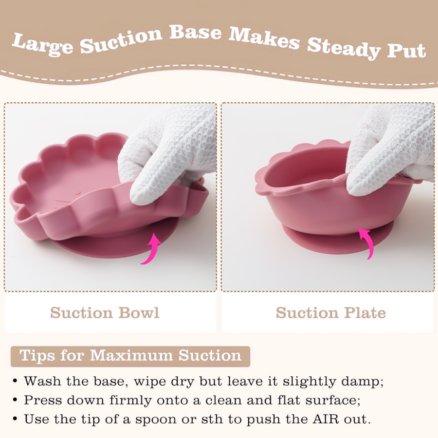 7PCS Baby Silicone Tableware S - Baby Food Menu review and price