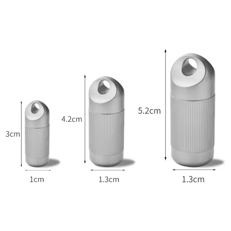 Titanium Alloy MINI Pill Box W - First Food Jar review and price