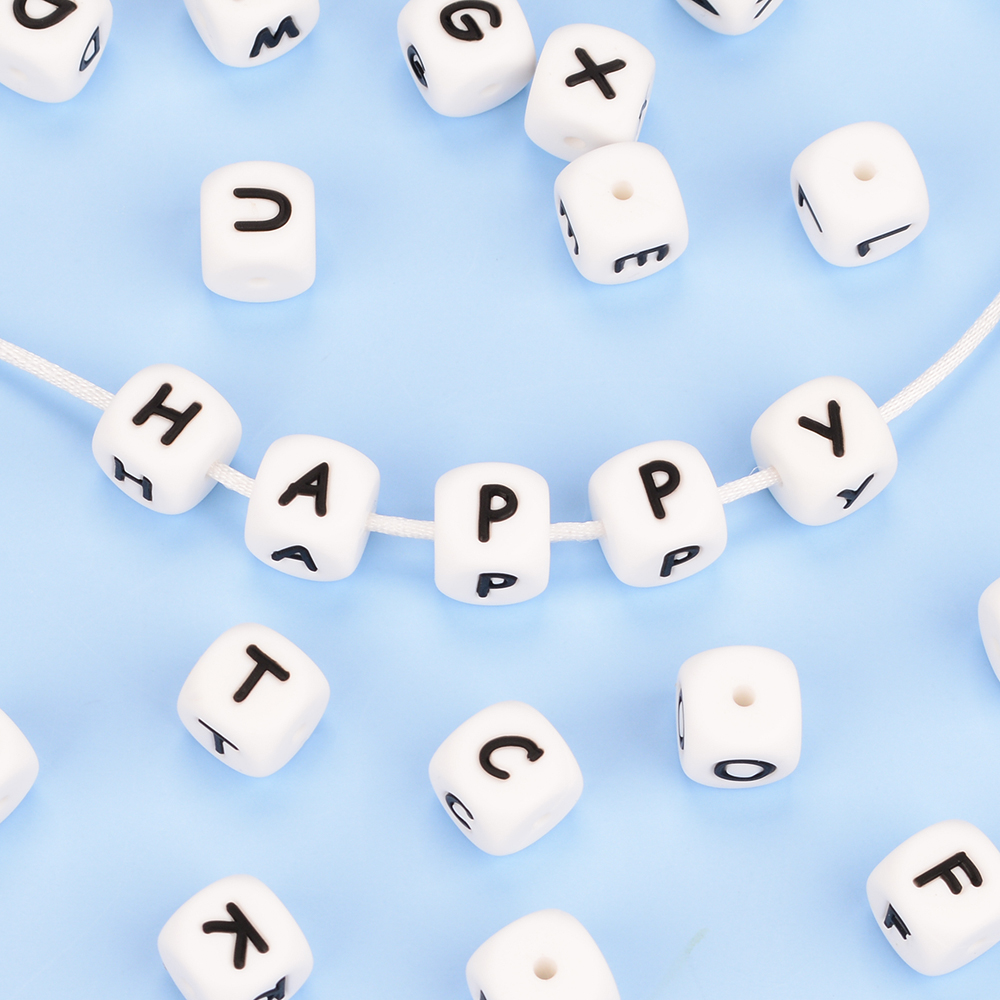 LOFCA 40PCS/Lot Alphabet 12mm  - Baby Food Name review and price