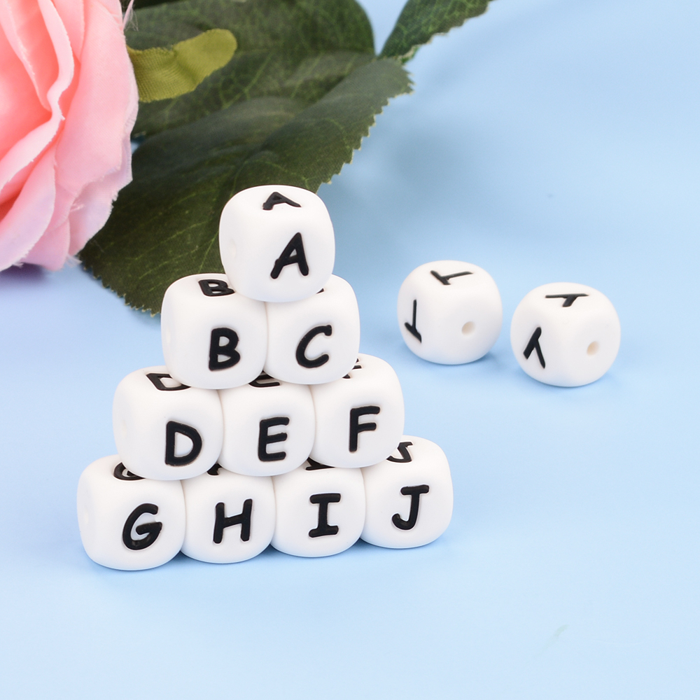 LOFCA 40PCS/Lot Alphabet 12mm  - Baby Food Name review and price