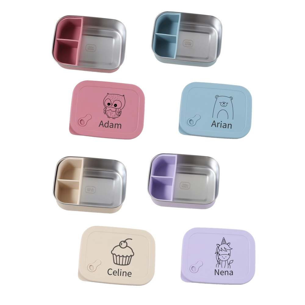 1200ml 1pc Custom Name & Patte - Baby Food Utensil review and price