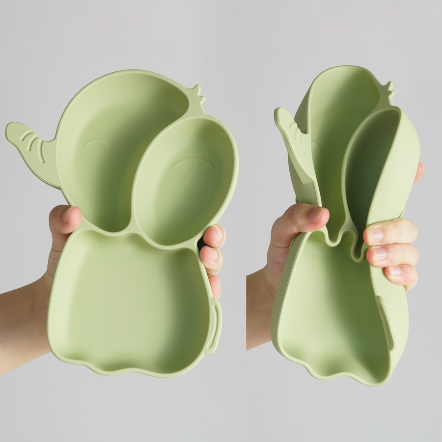 1PCS Baby Silicone Dining Dish - Baby Food Grater review and price