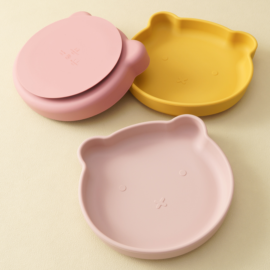 1PC Silicone Baby Dishes Sucti - Baby Food Eating review and price