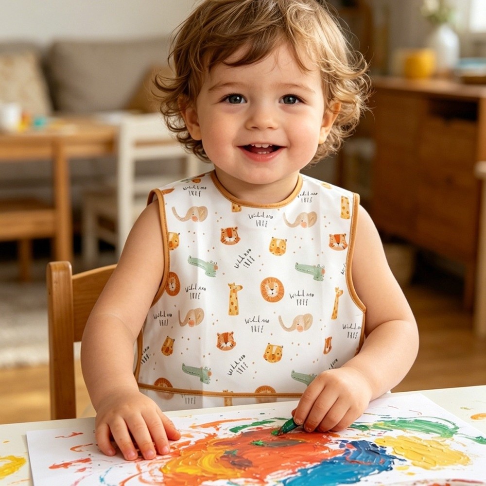 Waterproof Baby Feeding Bib Sl - Baby Food Eating review and price