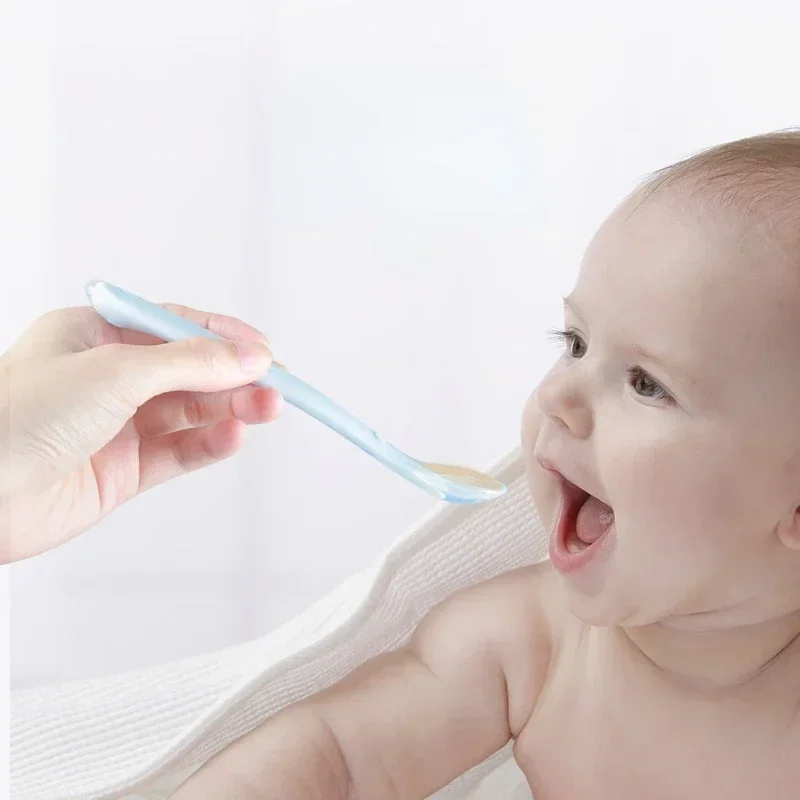 Soft Silicone Baby Spoon Toddl - Baby Food Utensil review and price