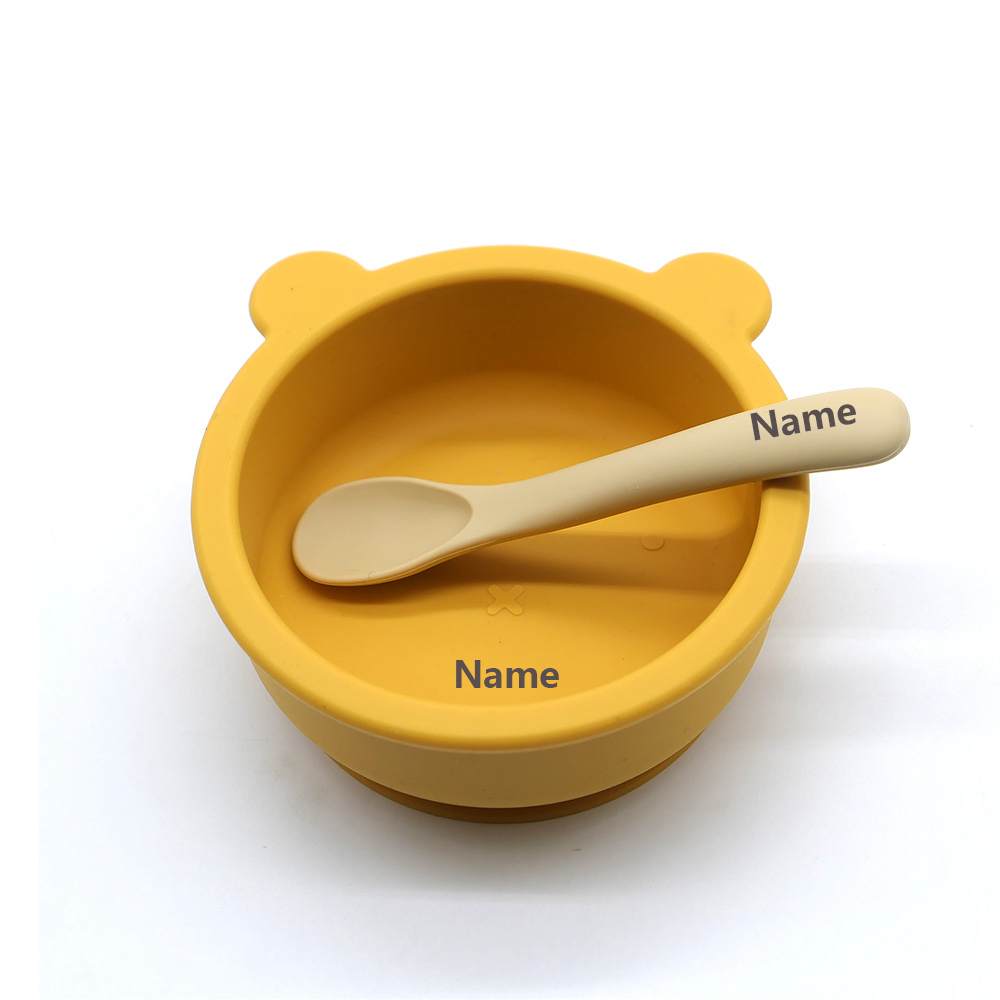 Kids' Tableware Set Bowl Spoon - Baby Food Feeder review and price
