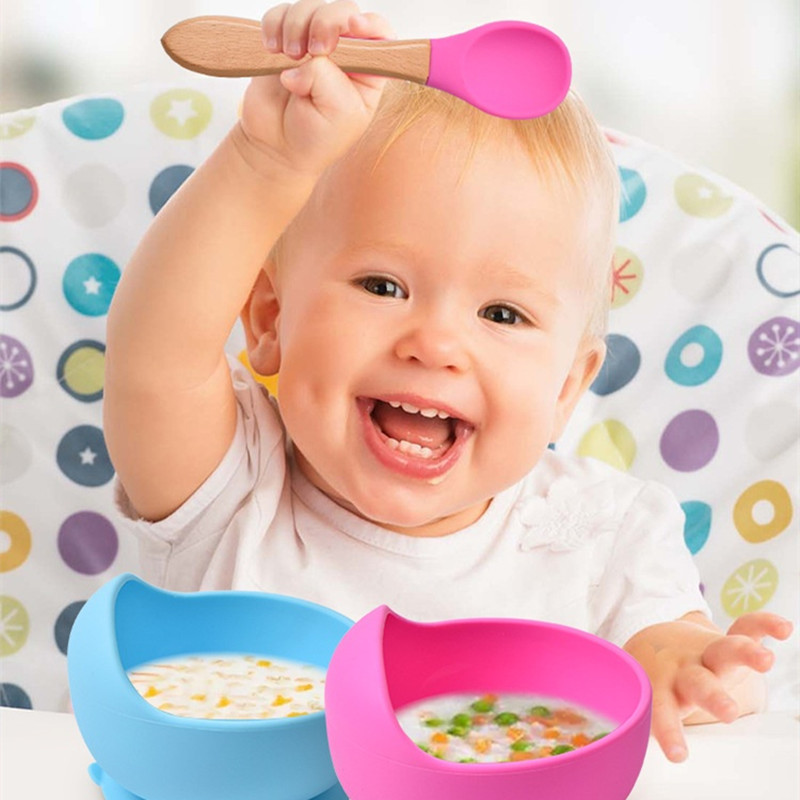 2Pcs/Set Baby Silicone Spoon F - Baby Food Utensils Set review and price
