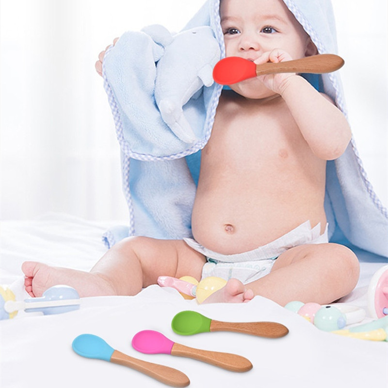 2Pcs/Set Baby Silicone Spoon F - Baby Food Utensils Set review and price