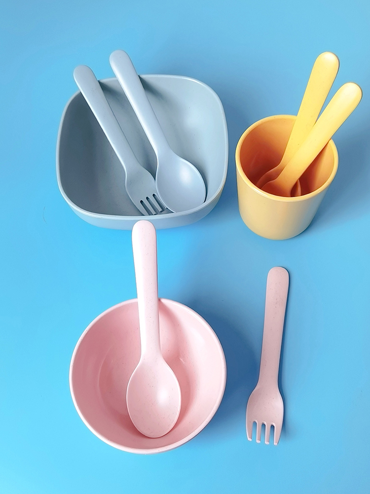 Bamboo Fiber Fork Spoon Baby A - Baby Food With Fiber review and price