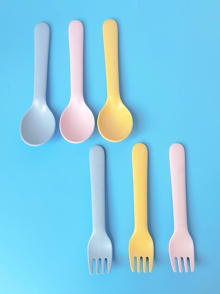Bamboo Fiber Fork Spoon Baby A - Baby Food With Fiber review and price