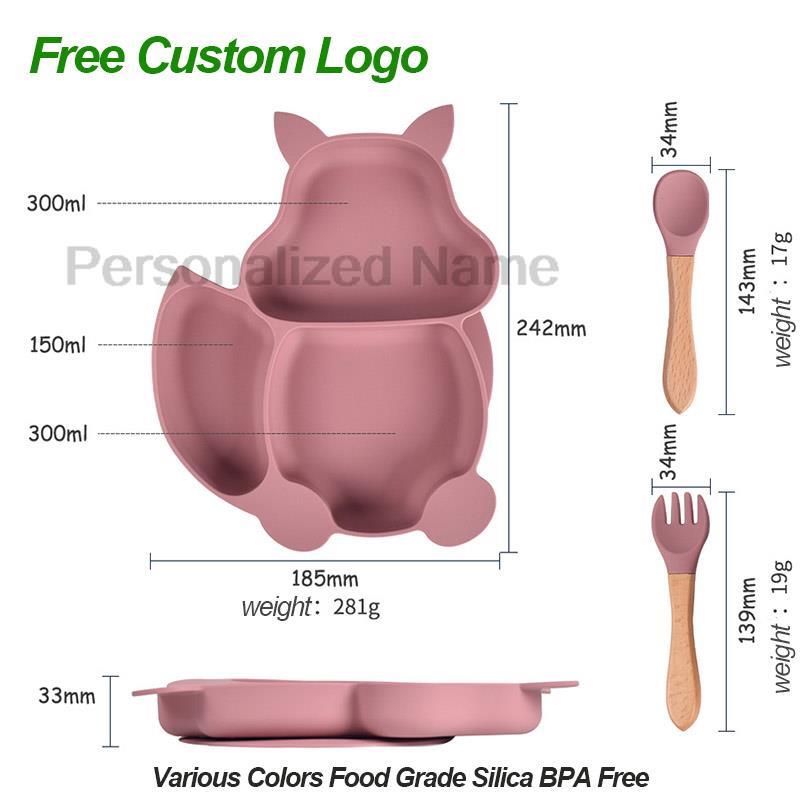 Baby Silicone Sucker Bowl Plat - Baby Food Menu review and price
