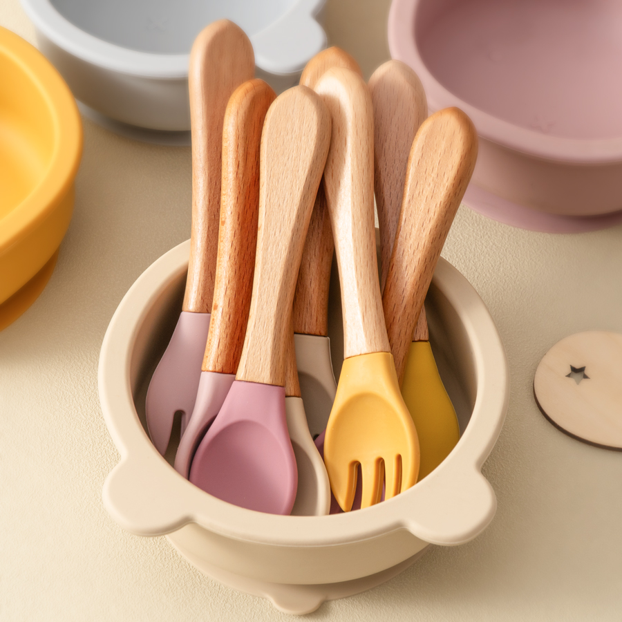 2PCS Baby Learning Spoons Uten - Baby Food Utensils Set review and price