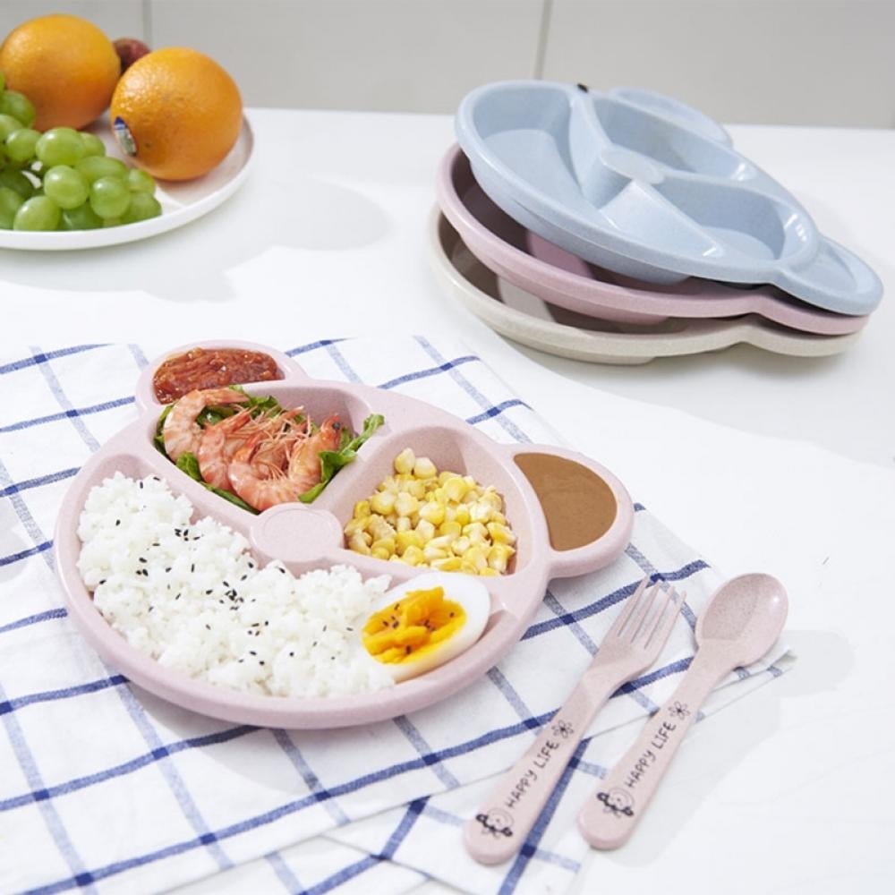 3Pcs/Set Baby Bowl+Spoon+Fork  - Baby Food Menu review and price