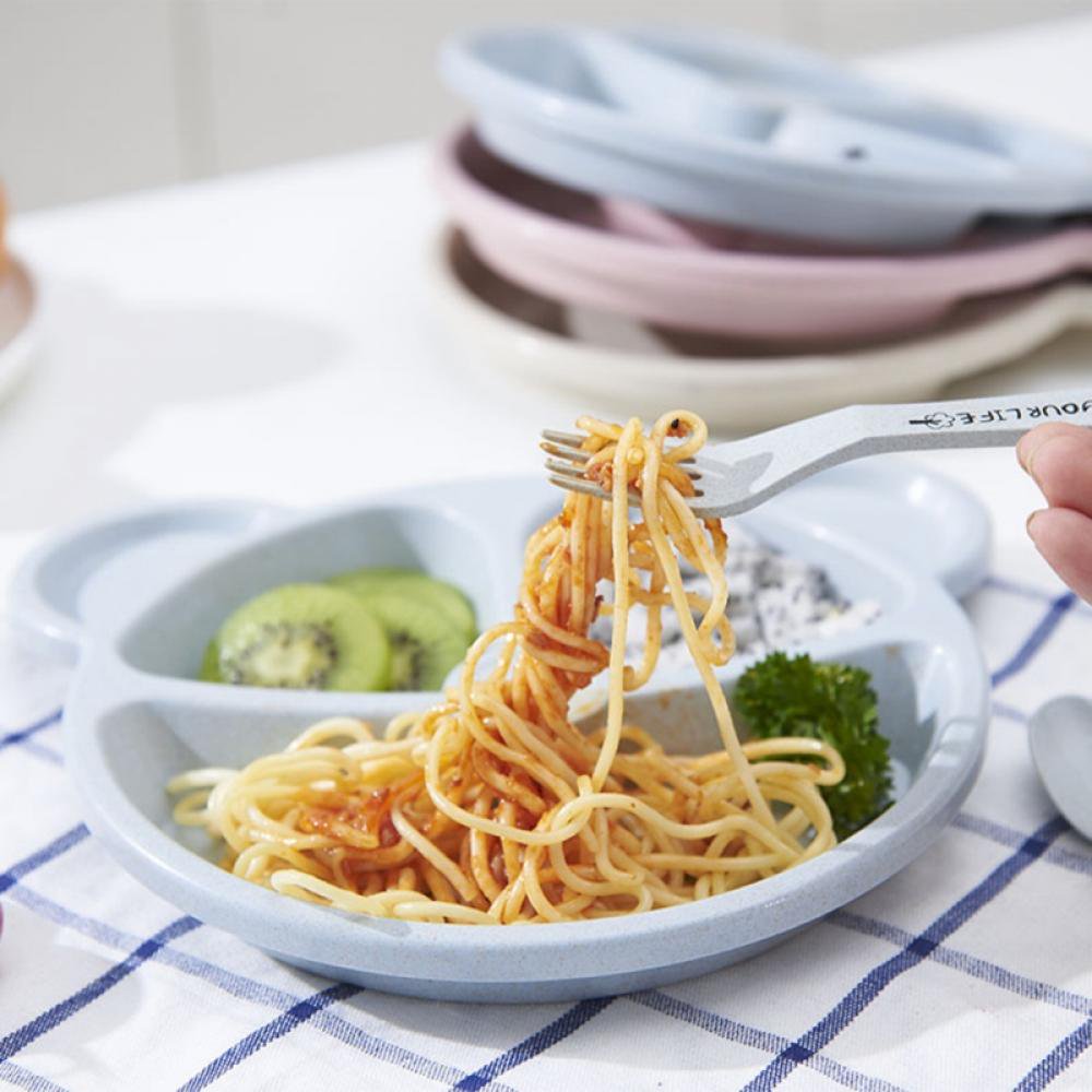 3Pcs/Set Baby Bowl+Spoon+Fork  - Baby Food Menu review and price