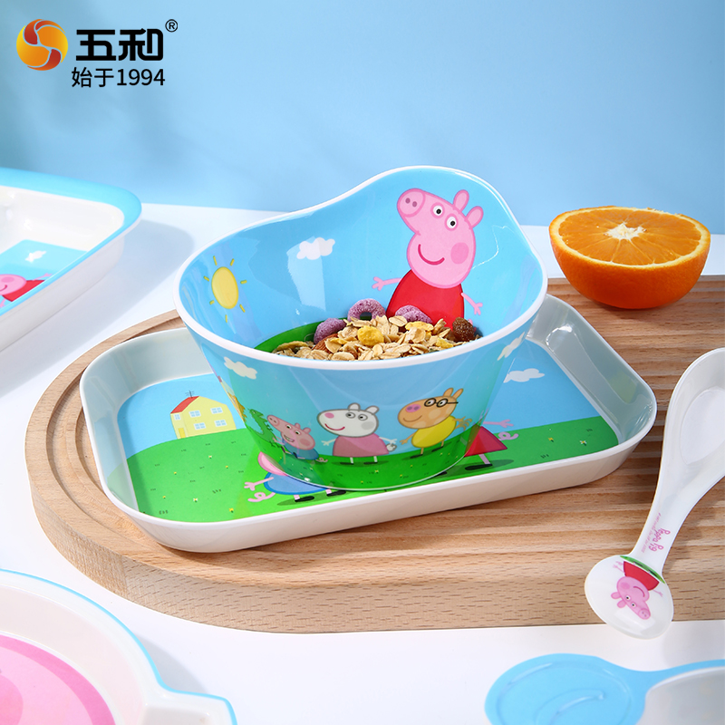 For Peppa Pig Tableware Cartoo - Baby Food Eating review and price